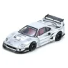 LBWK F40 Chrome Silver - Ferrari - Inno64 - 1:64