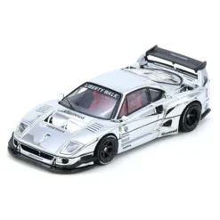 LBWK F40 Chrome Silver - Ferrari - Inno64 - 1:64