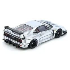 LBWK F40 Chrome Silver - Ferrari - Inno64 - 1:64