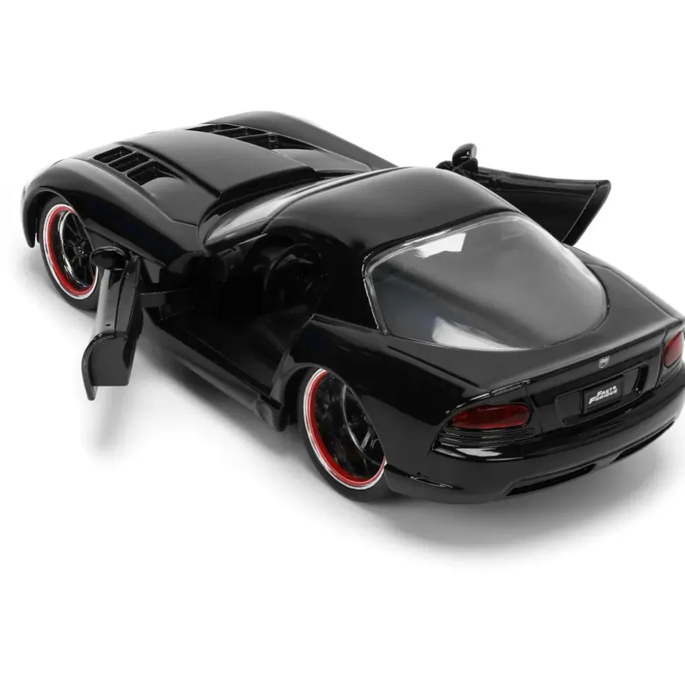 Letty's Dodge Viper SRT-10 - Svart - Fast & Furious - Jada