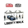 Liberty Walk - 5 figurer - American Diorama / MiJo - 1:64