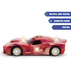 Light Hero Iron Man - Ljud och Ljus - Jada - 15 cm