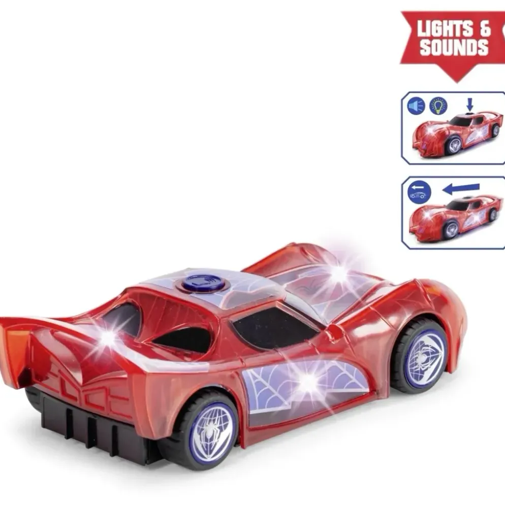 Light Hero Spider-Man - Ljud och Ljus - Jada - 15 cm