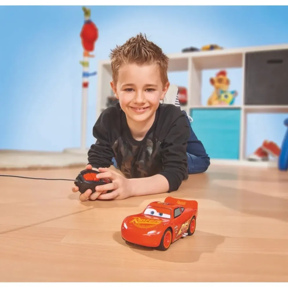 Lightning McQueen - RC Single-Drive - Radiostyrd - Jada