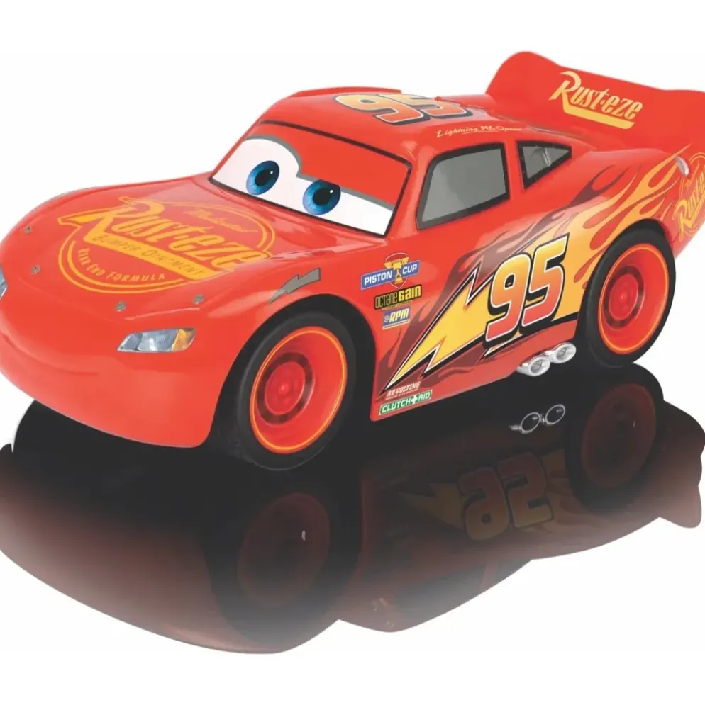 Lightning McQueen - RC Single-Drive - Radiostyrd - Jada