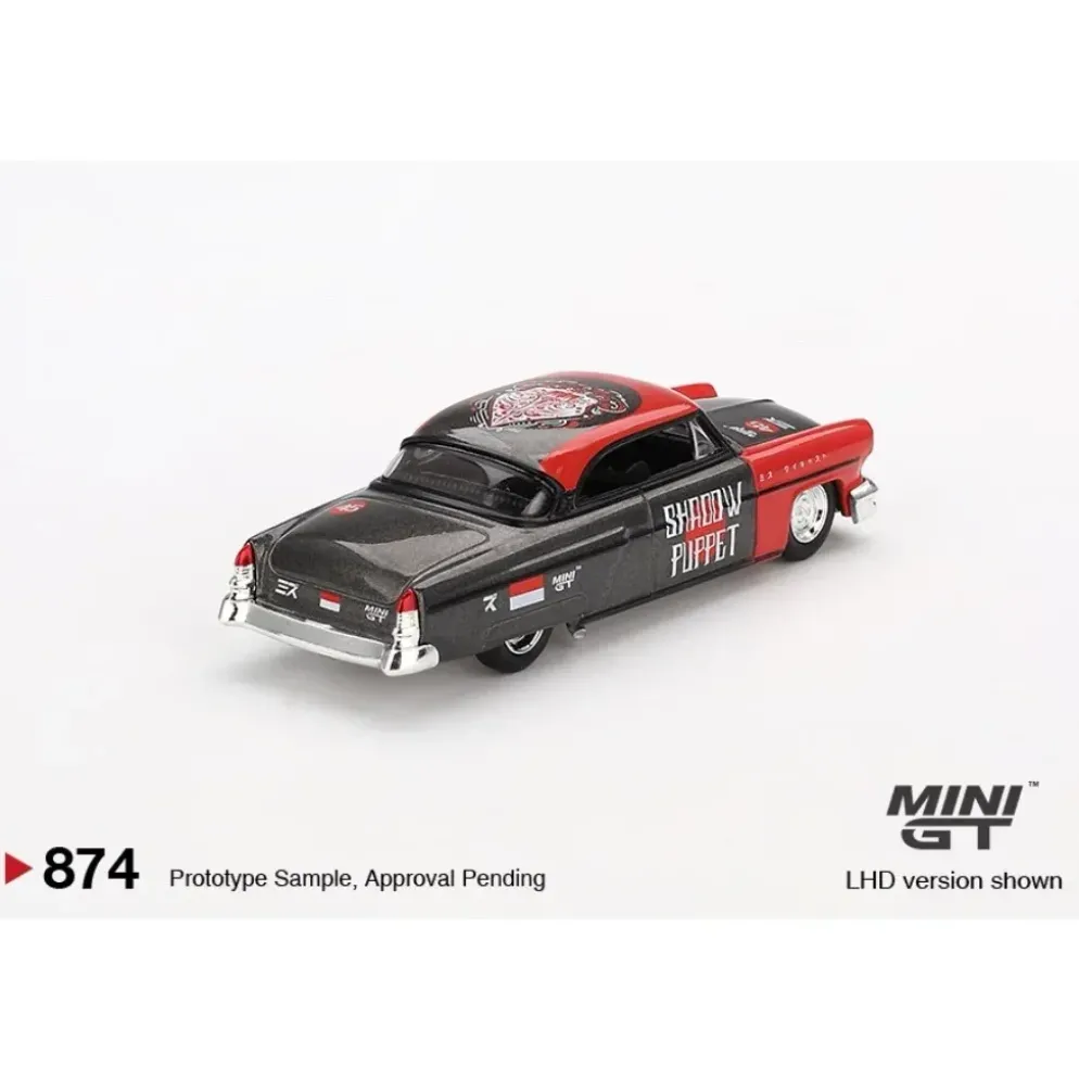Lincoln Capri Hot Rod 1954 - Shadow Puppet - Mini GT - 1:64