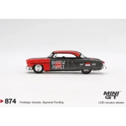 Lincoln Capri Hot Rod 1954 - Shadow Puppet - Mini GT - 1:64