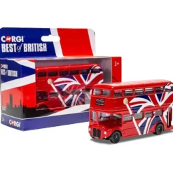 London Bus - Best of British - Röd - Corgi - 1:64