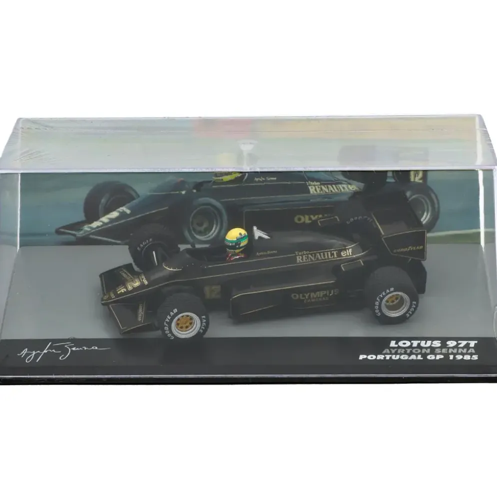 Lotus 97T - Ayrton Senna - Portugal GP 1985 - Altaya - 1:43