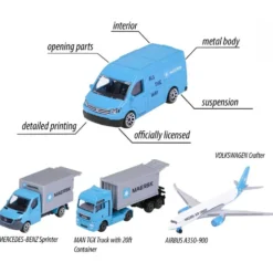 MAERSK - 4-pack Giftpack - Logistic - Majorette