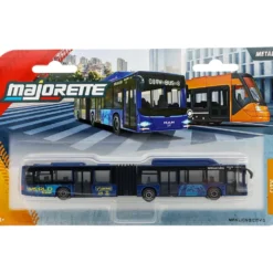 MAN Lion's City G - Blå - Buss - Majorette - 18 cm