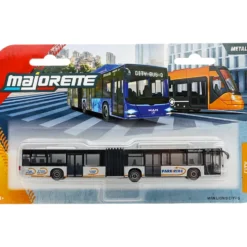 MAN Lion's City G - Silver - Buss - Majorette - 18 cm