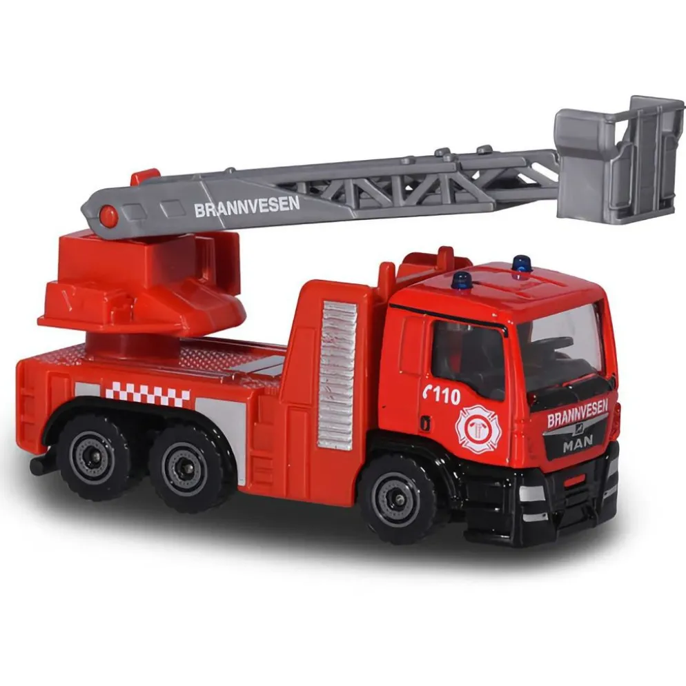MAN TGS - Norsk brandbil (stegbil) - S.O.S. Cars - Majorette