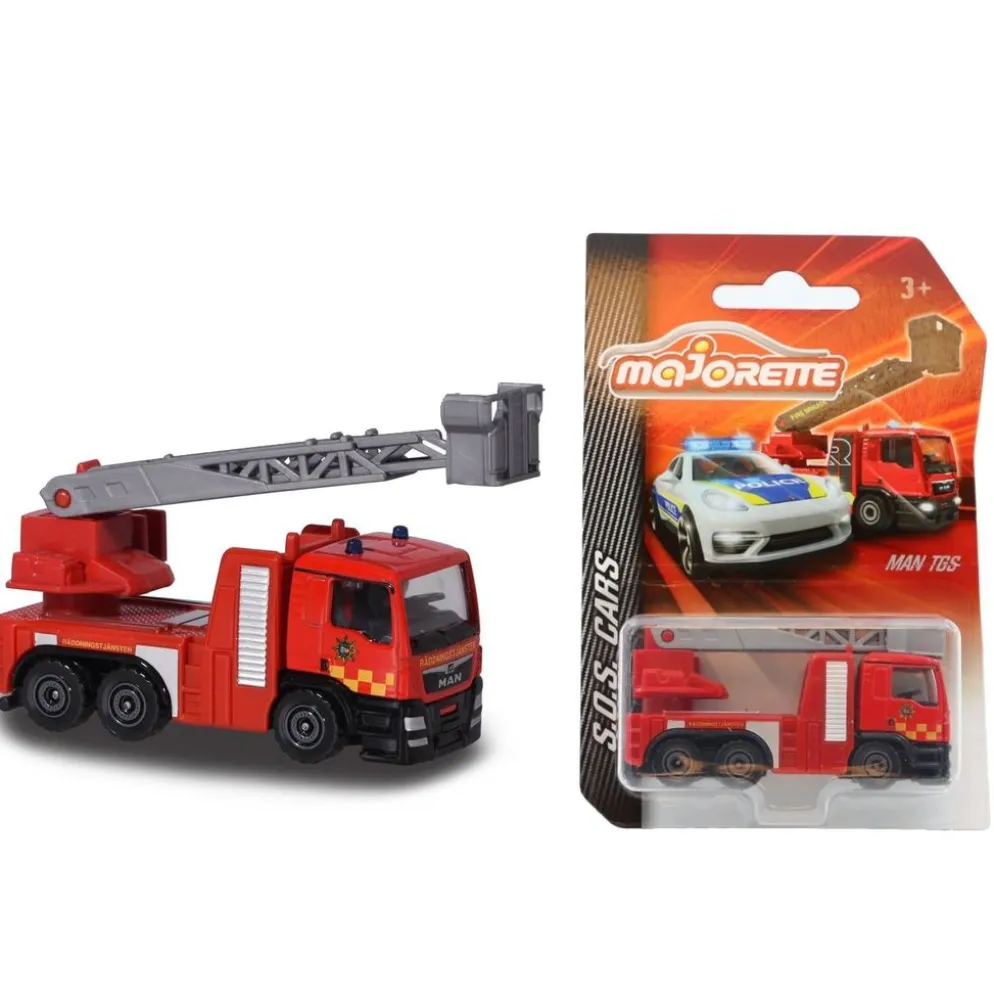 MAN TGS - Svensk Brandbil - S.O.S Cars - Majorette