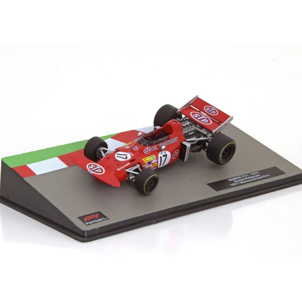 March 711 - 1971 Monaco GP - Ronnie Peterson - Altaya 1:43