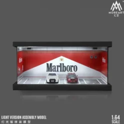 Marlboro parking lot - Parkering Diorama - LED-belysning - 1:64