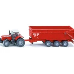 Massey Ferguson 8480 med trailer - 1844 - Siku - 1:87