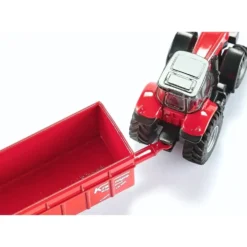 Massey Ferguson 8480 med trailer - 1844 - Siku - 1:87