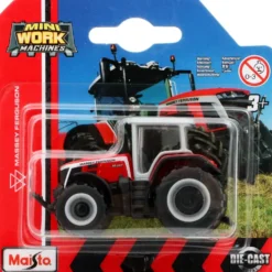 Massey Ferguson 8S.265 - Röd Traktor - Maisto - 6 cm