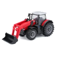 Massey Ferguson 8740S - Traktor - Bburago - 10 cm