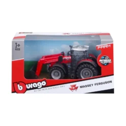 Massey Ferguson 8740S - Traktor - Bburago - 10 cm