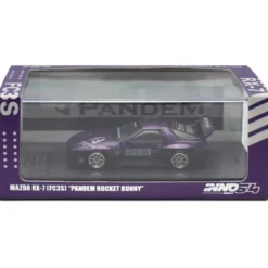 Mazda RX-7 (FC3S) "Pandem Rocket Bunny" - Lila - Inno Models - 1:64