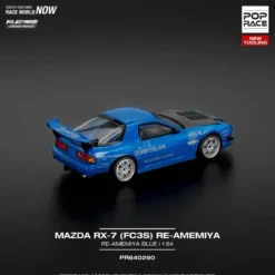 Mazda RX-7 (FC3S) RE Amemiya - Blå - 290 - Pop Race - 1:64