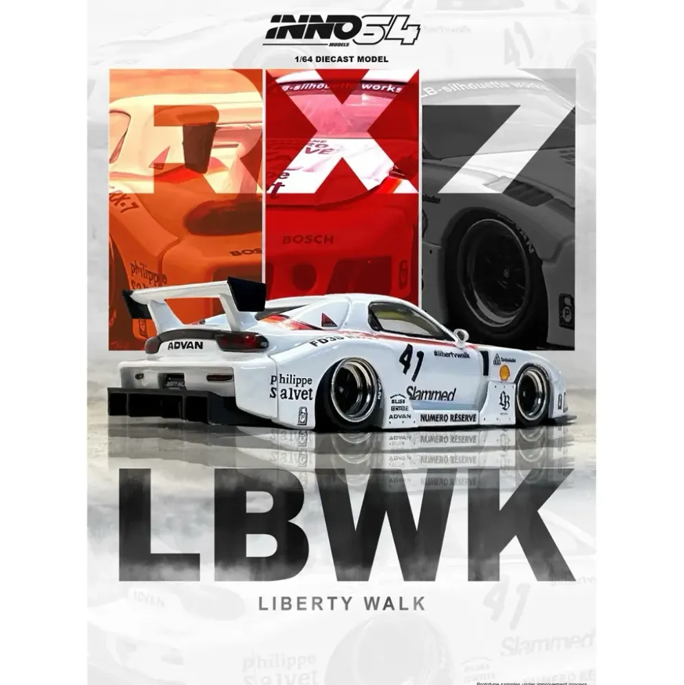 Mazda RX7 (FD3S) LB-Super Silhouette - Inno64 - 1:64