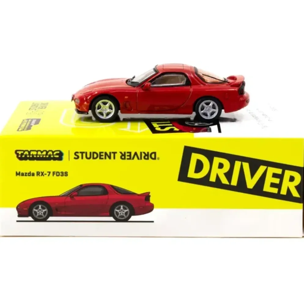 Mazda RX-7 FD3S - Röd - Tarmac Works x J Collection - 1:64