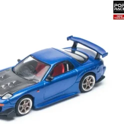 Mazda RX-7 (FD3S) RE-Amemiya Widebody Blå - Pop Race - 1:64