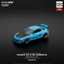 Mazda RX-8 RE Amemiya - Blå - 270 - Pop Race - 1:64