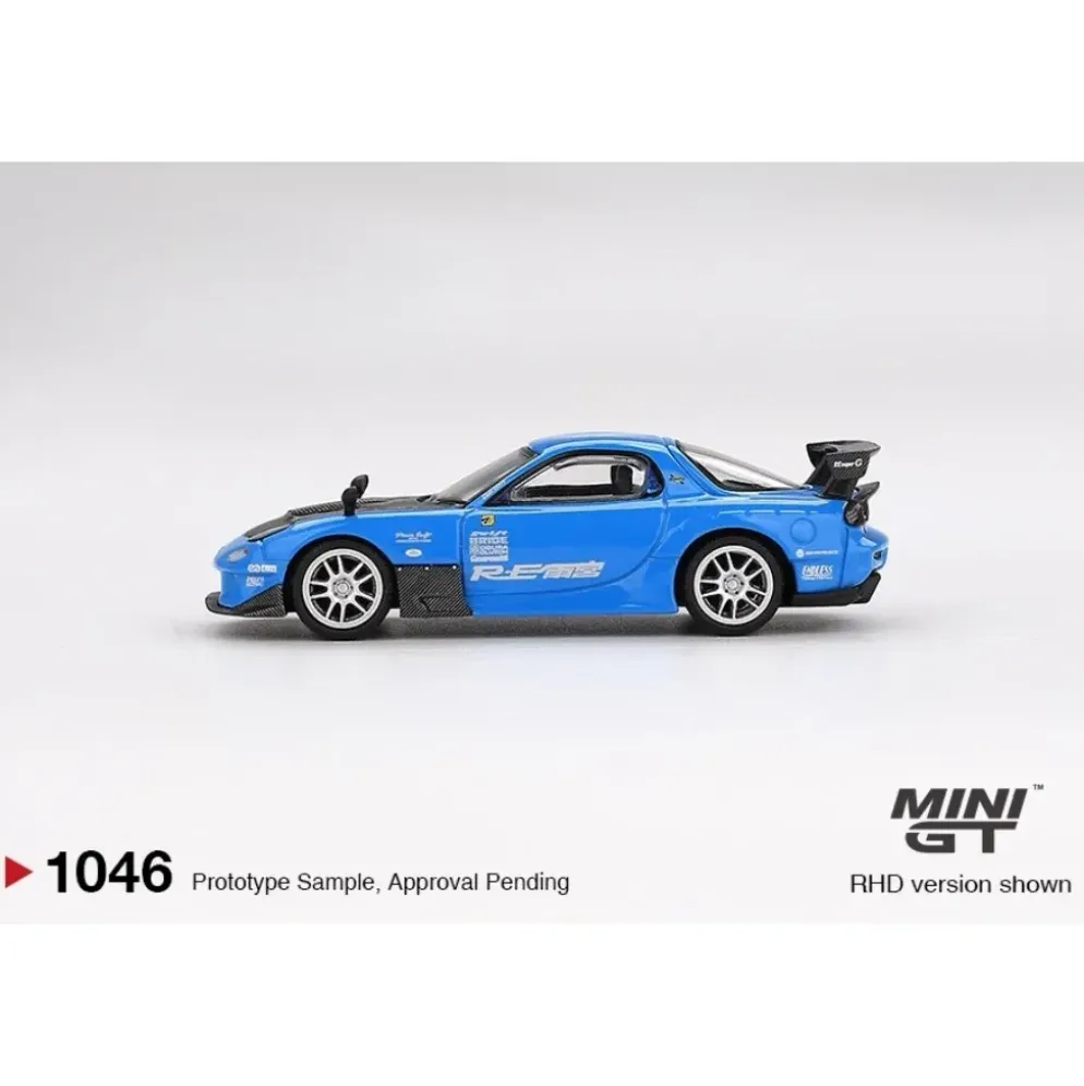 Mazda RX-7 RE-Amemiya 20B NA 3ROTOR-7 "Ama-san Go" - 1046 - Mini GT