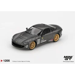 Mazda RX-7 RE-Amemiya Matsukiyo KOKU 3 Rotor NA-7 - Grå - 1205 - Mini GT - 1:64