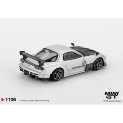 Mazda RX-7 RE-Amemiya Silver Metallic - Silver - 1106 - Mini GT - 1:64