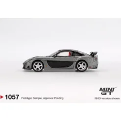 Mazda RX-7 VeilSide Fortune7 - Grey - 1057 - Mini GT