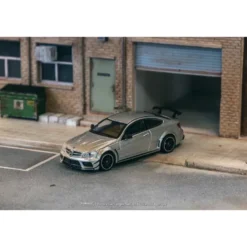 MB C 63 AMG Coupé Black Series - Silver - Tarmac - 1:64