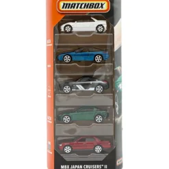 MBX Japan Cruisers II - 5-pack med japanska bilar - Matchbox