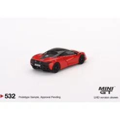 McLaren Artura - Röd - 532 - RHD - Mini GT - 1:64