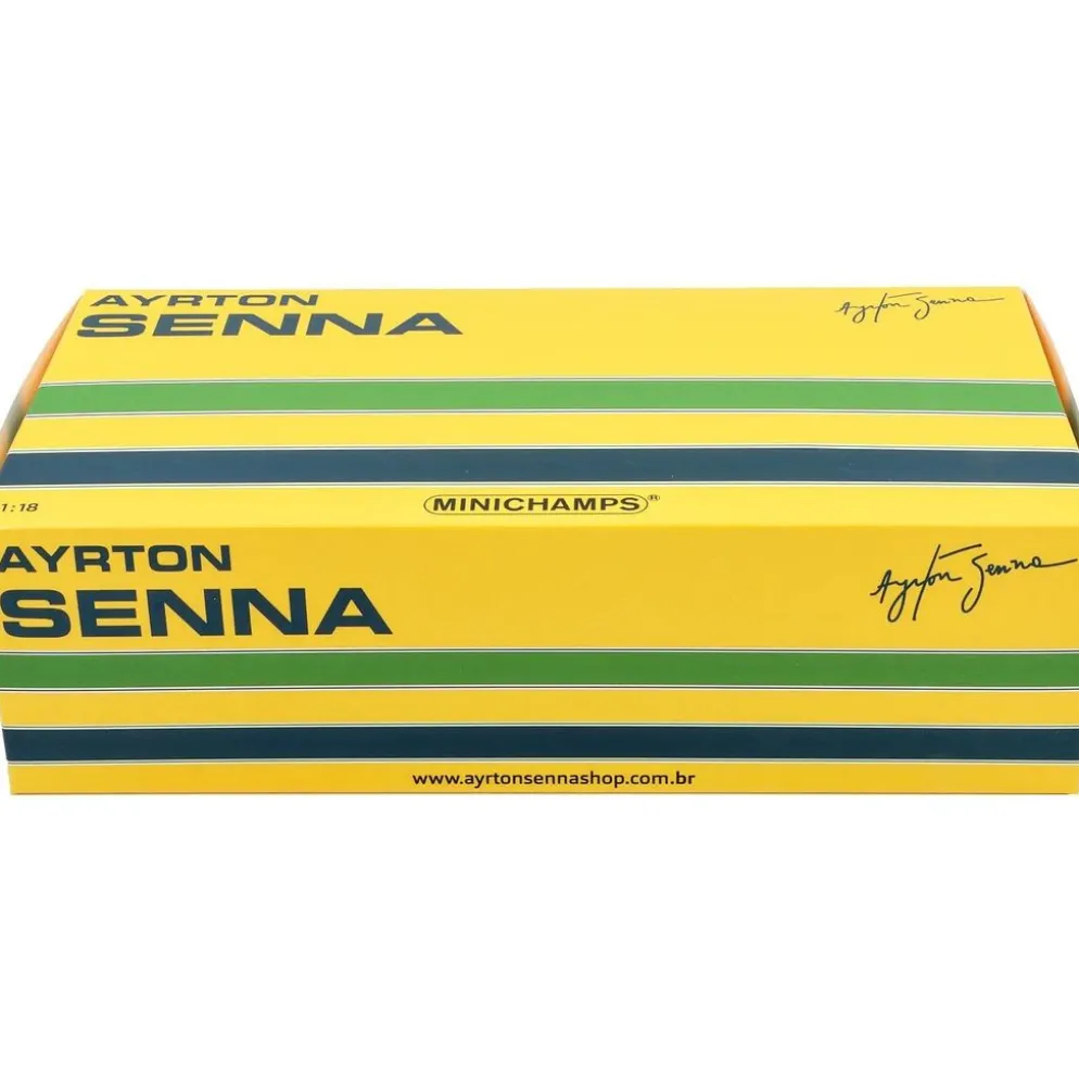 McLaren Honda MP4/4 - WC 1988 - Ayrton Senna - MC - 1:18