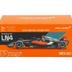 McLaren - MCL60 - British GP - Lando Norris - Bburago - 1:43