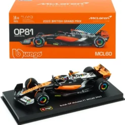 McLaren MCL60 - British GP - Oscar Piastri - Bburago - 1:43