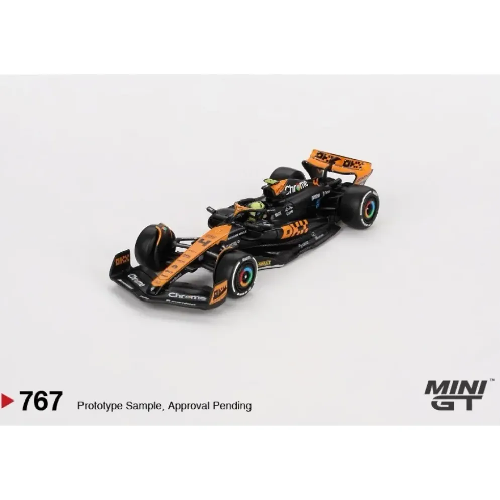 McLaren MCL60 #4 - 2023 F1 Japanese GP - Lando Norris - Mini GT - 1:64