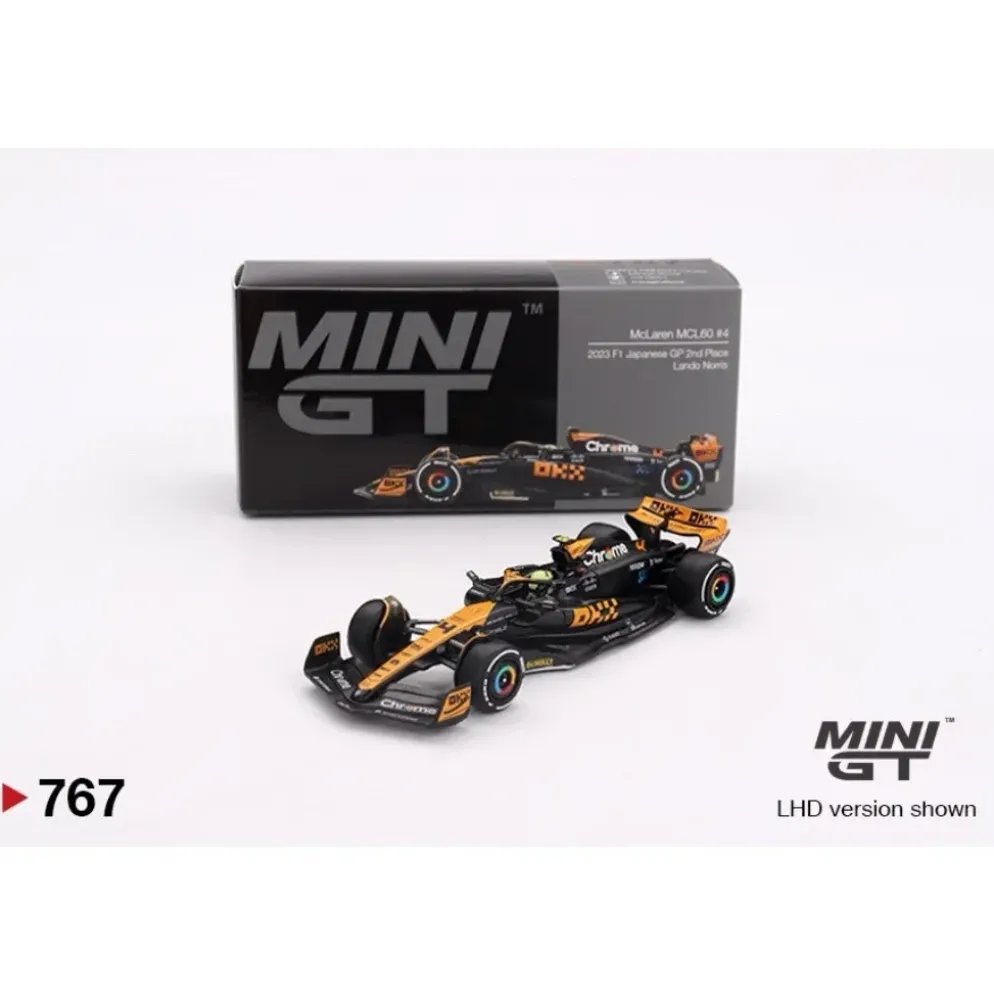 McLaren MCL60 #4 - 2023 F1 Japanese GP - Lando Norris - Mini GT - 1:64