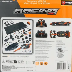 McLaren MCL38 - Lando Norris - Miami GP - Byggsats - 1:24