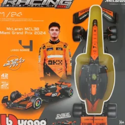 McLaren MCL38 - Lando Norris - Miami GP - Byggsats - 1:24