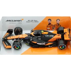 McLaren MCL38 - Miami GP 2024 Lando Norris - Bburago - 1:43