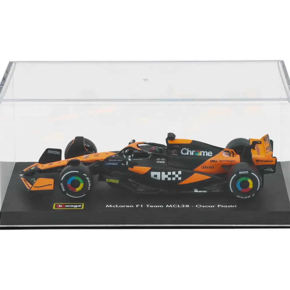 McLaren MCL38 - Miami GP 2024 Oscar Piastri - Bburago - 1:43