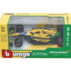 McLaren MCL38 - 2024 Monaco GP - Norris - Bburago - 1:43