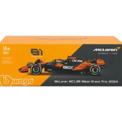 McLaren MCL38 - Oscar Piastri - Miami GP - Bburago - 1:24