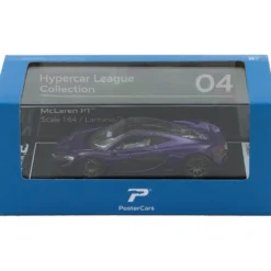 McLaren P1 - Lila - PosterCars - 1:64